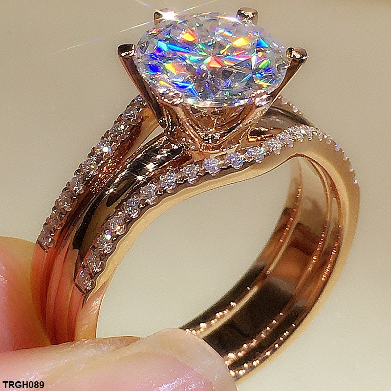 TRGH089 CSH Imp Circle Fashion Design Ring - TRGH