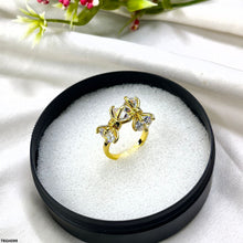 TRGH099 YXG Double Bow Ring Adjustable - TRGH