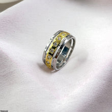 TRGH102 YXG Square Layer Challa Ring - TRGH
