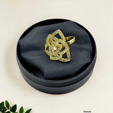 TRGH103 YXG Leaf Flower Ring Adjustable - TRGH