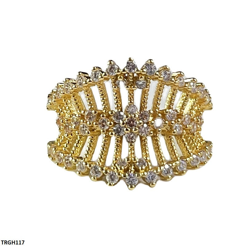TRGH117 SJS Crown Ring Adjustable - TRGH