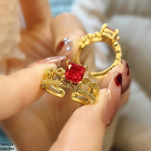 TRGH123 JJS Double Layer Square Ring Adjustable - TRGH