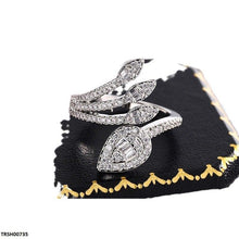 TRSH00735 KYC Double Sided Tear Face Ring Adjustable - TRSH