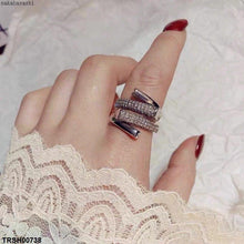 TRSH00738 CJD Double Round Stick Ring Adjustable - TRSH