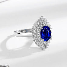 TRSH00778 BLX Oval Baguette Ring Adjustable - TRSH