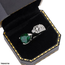 TRSH00798 KYC Tear Stone Ring Adjustable - TRSH