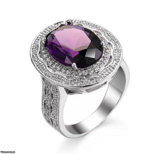 TRSH00828 YLE Oval Stone Ring - TRSH