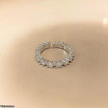 TRSH00843 SJS Round Stone Ring Adjustable - TRSH