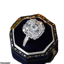TRSH00867 KYC Square Stone Ring - TRSH