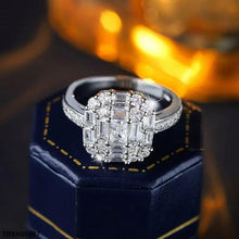 TRSH00867 KYC Square Stone Ring - TRSH