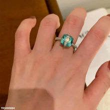 TRSH00884 GWH CrossOver stone ZIRCON Ring Adjustable - TRSH