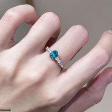 TRSH00891 KRL Oval ZIRCON Stone Ring Adjustable - TRSH
