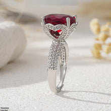 TRSH00903 YLE Round ZIRCON Stone Ring Adjustable - TRSH