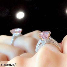 TRSH027 KRL Pink Cocktail Adjustable Ring - TRSH