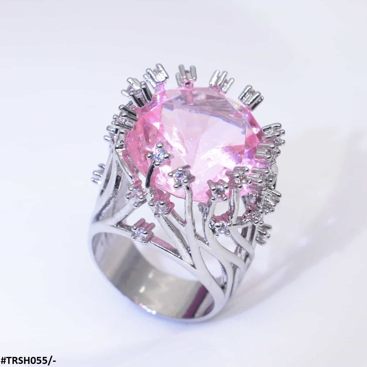 TRSH055 GWH Up Level Diamond Ring - TRSH
