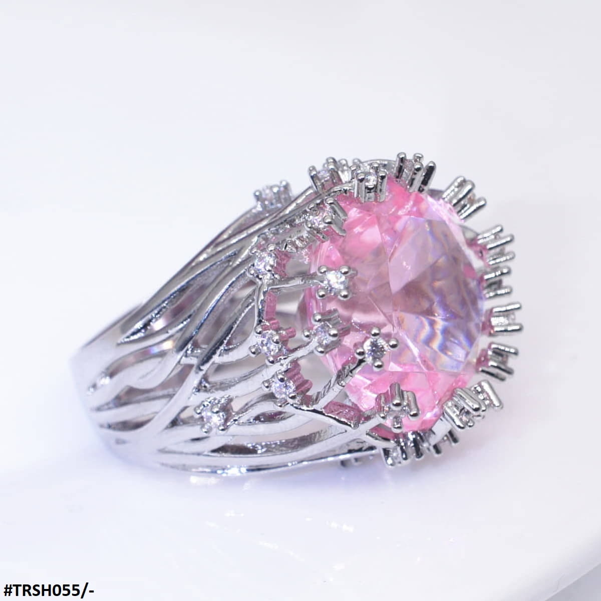 TRSH055 GWH Up Level Diamond Ring - TRSH