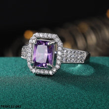 TRSH111 CSH Purple Cushion Ring - TRSH
