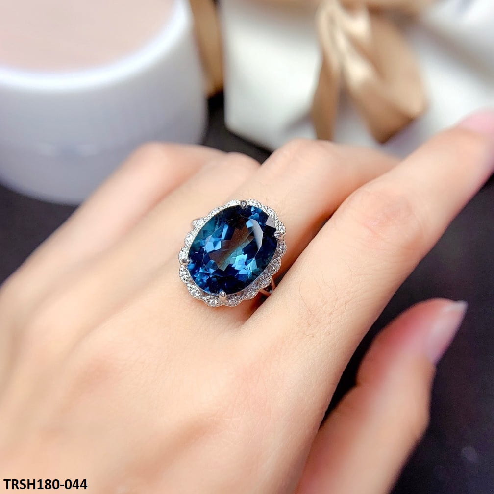 TRSH180 KRL Oval Cocktail Adjustable Ring - TRSH