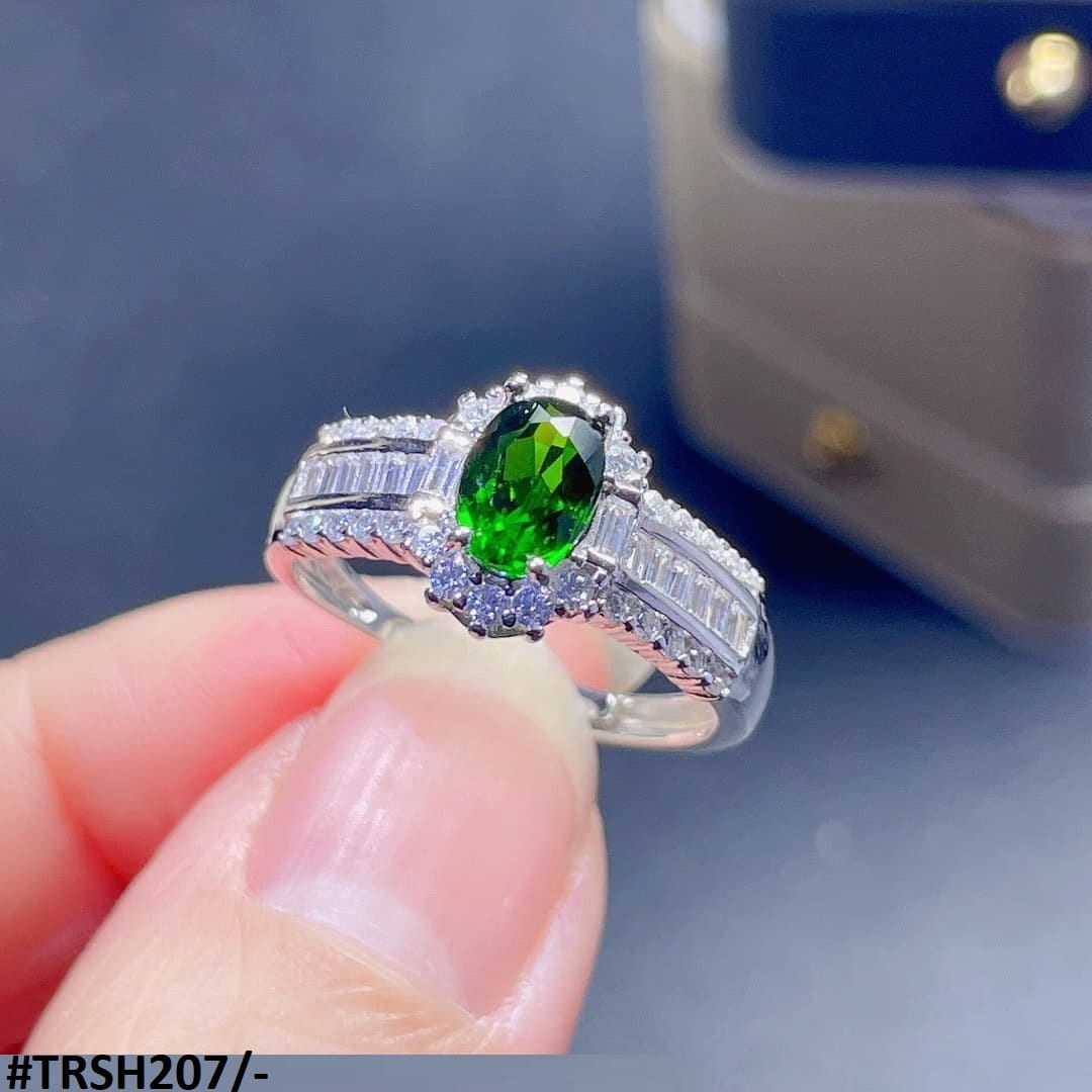 TRSH207 GWH Green Step Adjustable Ring - TRSH