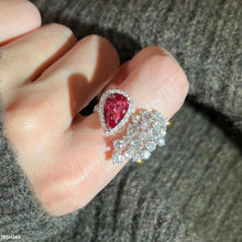 TRSH243 CJD Step Tear Leaf Adjustable Ring - TRSH