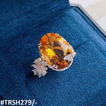 TRSH279 KRL Oval/Flower Adjustable Ring - TRSH