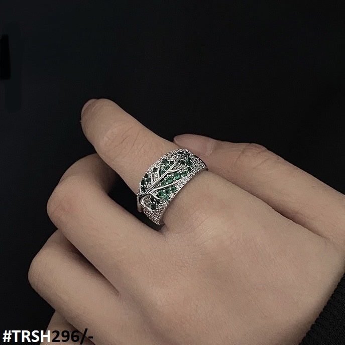 TRSH296 KYC Small Leaf's Tree Ring - TRSH