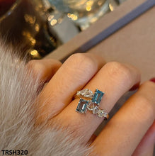 TRSH320 CJD Aqua Square Bracket Adjustable Ring - TRSH