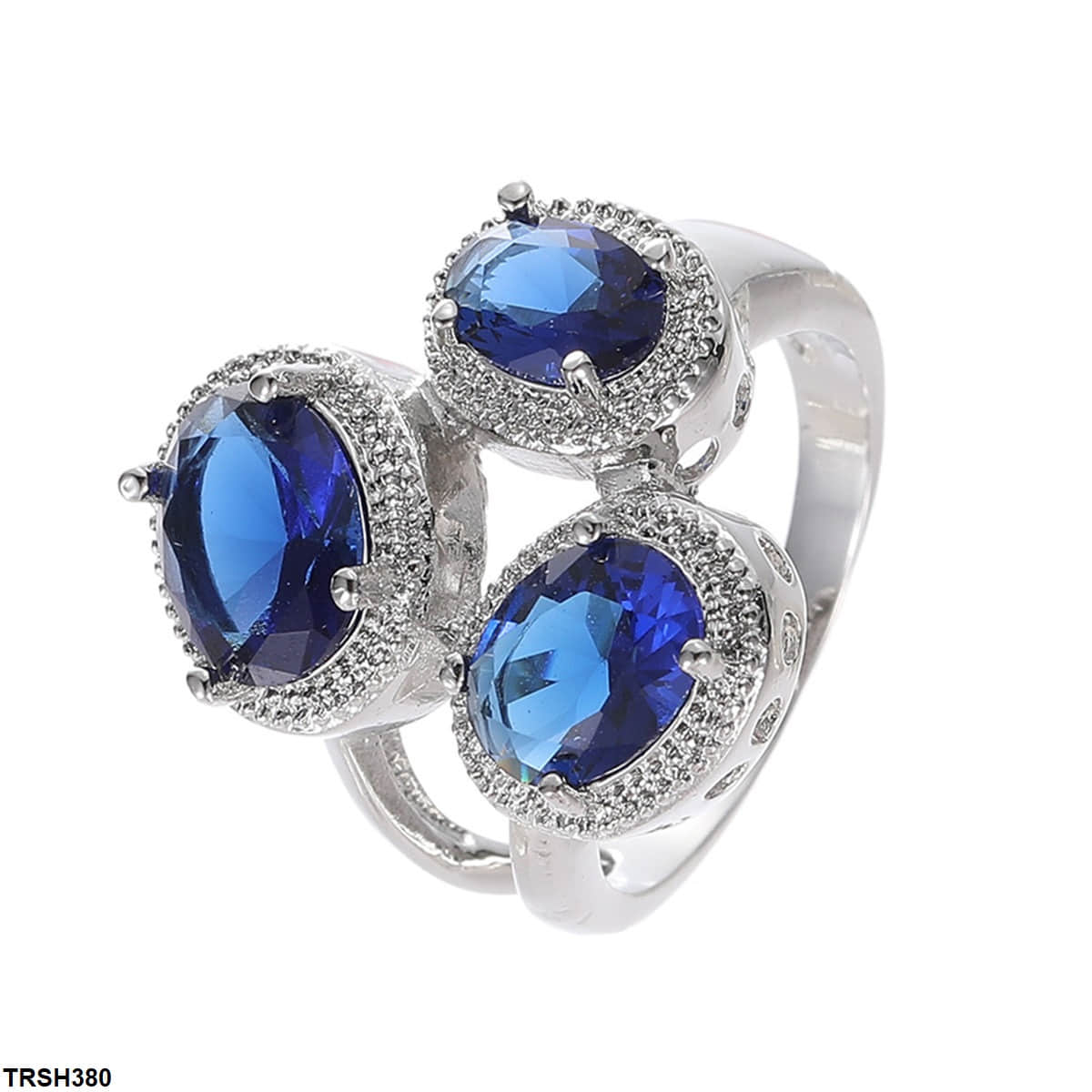 TRSH380 YLE Triplet Oval Ring - TRSH