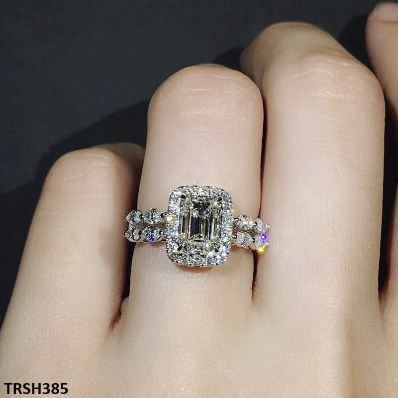 TRSH385 GWH Step Square Ring - TRSH