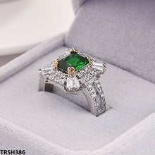 TRSH386 GWH Baguette Layered Ring - TRSH