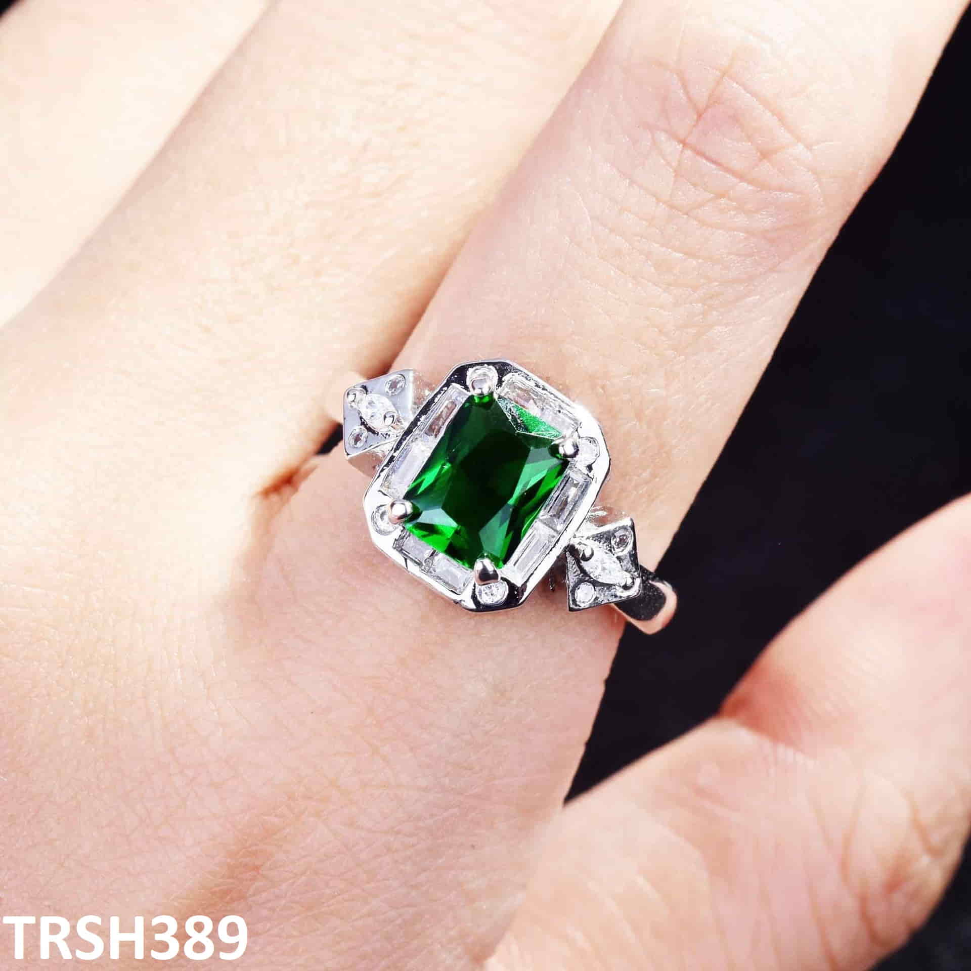 TRSH389 GWH Rectangle Adjustable Ring - TRSH