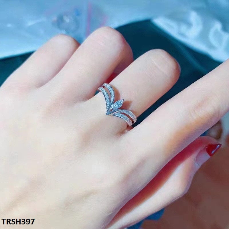 TRSH397 CJD Crown Ring Adjustable - TRSH