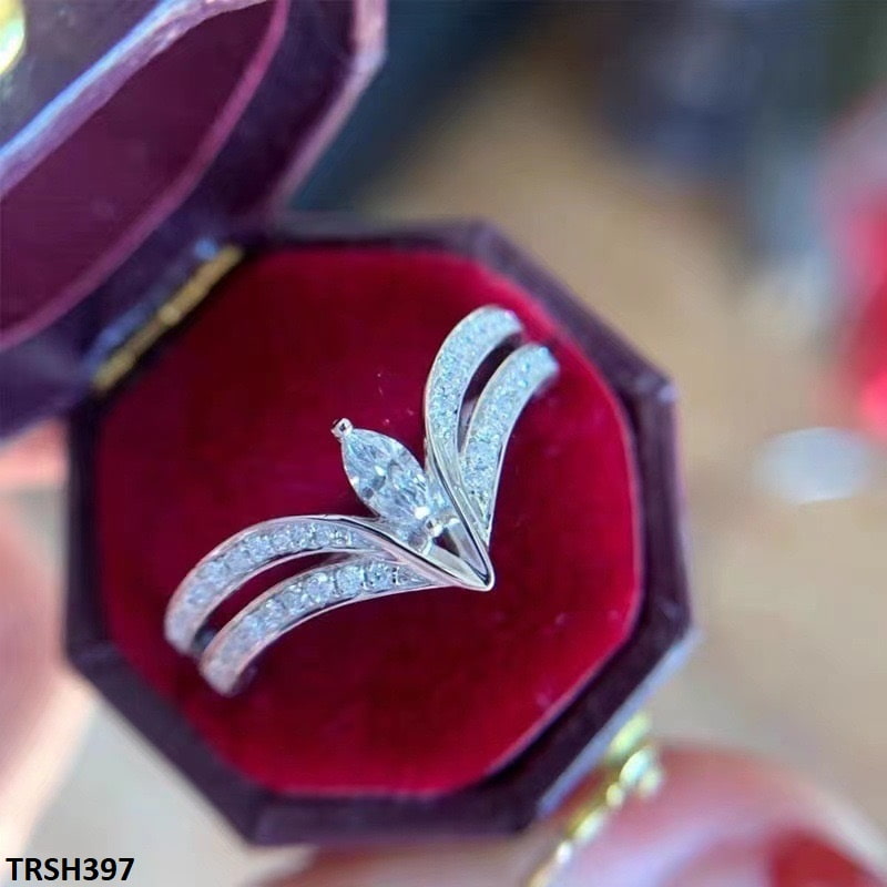 TRSH397 CJD Crown Ring Adjustable - TRSH
