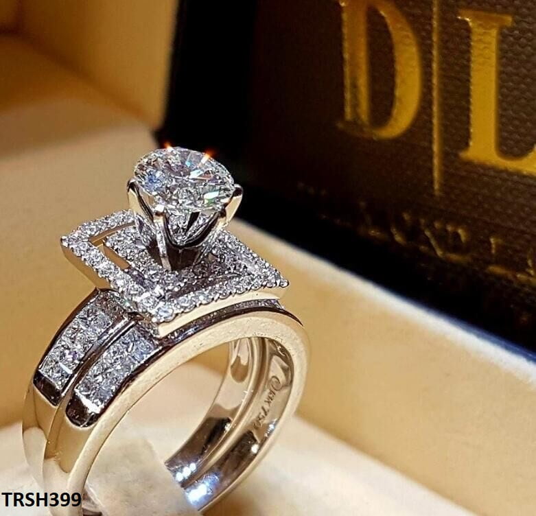 TRSH399 KYC Cathedral Twice Ring - TRSH