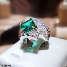 TRSH406 KYC Square Adjustable Ring - TRSH