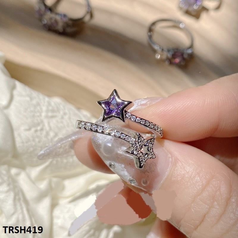 TRSH419 YJF Star Adjustable Ring - TRSH