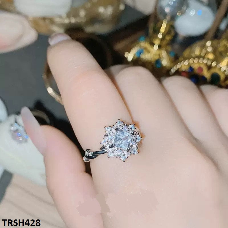 TRSH428 YJF Braid Cathedral  Adjustable Ring - TRSH