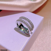 TRSH439 KYC Imp Square Layered Ring - TRSH