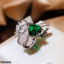 TRSH445 KYC Heart/Bow Adjustable Ring - TRSH