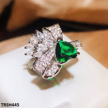 TRSH445 KYC Heart/Bow Adjustable Ring - TRSH