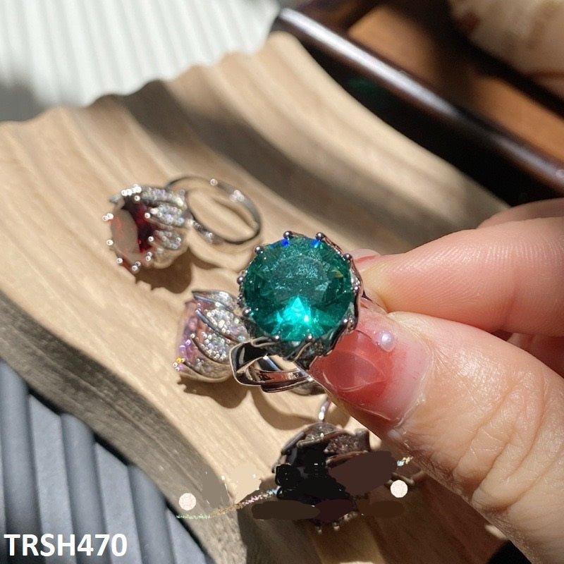 TRSH470 YJF Adjustable Crown Ring - TRSH