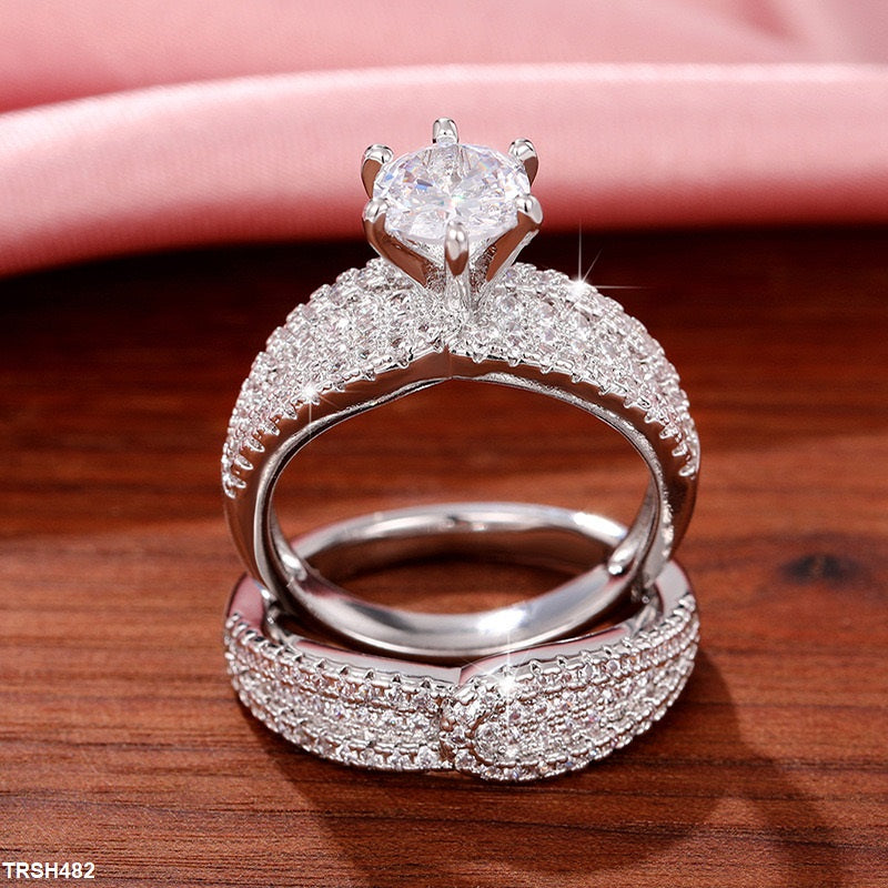 TRSH482 CSH Imp Circle Couple Rings - TRSH