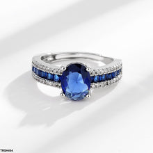 TRSH494 BLX Oval/Square Layered Ring - TRSH