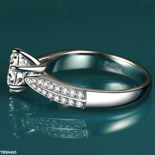 TRSH495 BLX Stylish Round Ring Adjustable - TRSH