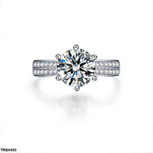 TRSH495 BLX Stylish Round Ring Adjustable - TRSH