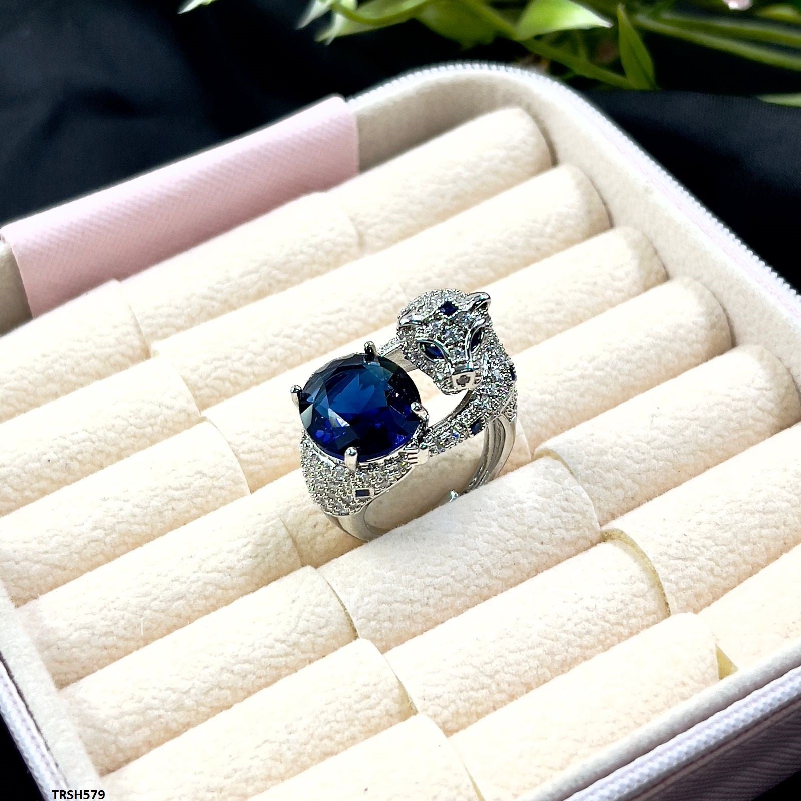 TRSH579 YXG Oval Tiger Ring Adjustable - TRSH