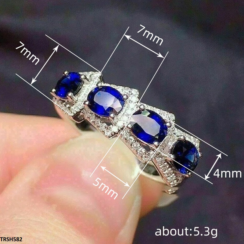 TRSH582 CSH Imp Oval Layered Ring - TRSH