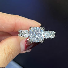 TRSH584 CSH Round Stone Ring - TRSH