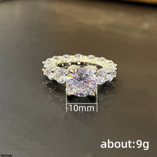 TRSH584 CSH Round Stone Ring - TRSH