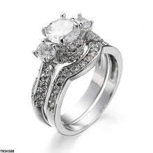 TRSH588 YLE Cocktail Couple Ring  - TRSH